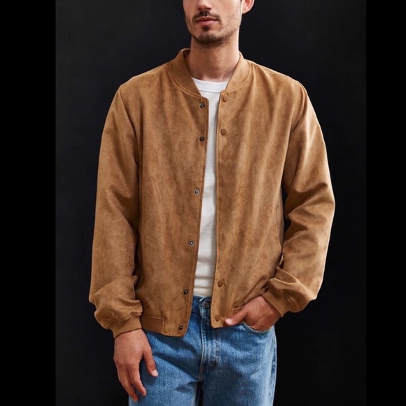 NATIVE YOUTH Other - Native Youth X UO Urban Outfitters Faux Suede Bomber Jacket Y2K